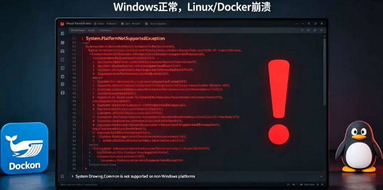 .NET 跨平台避坑：彻底解决 System.Drawing.Common 不支持 跨平台的问题